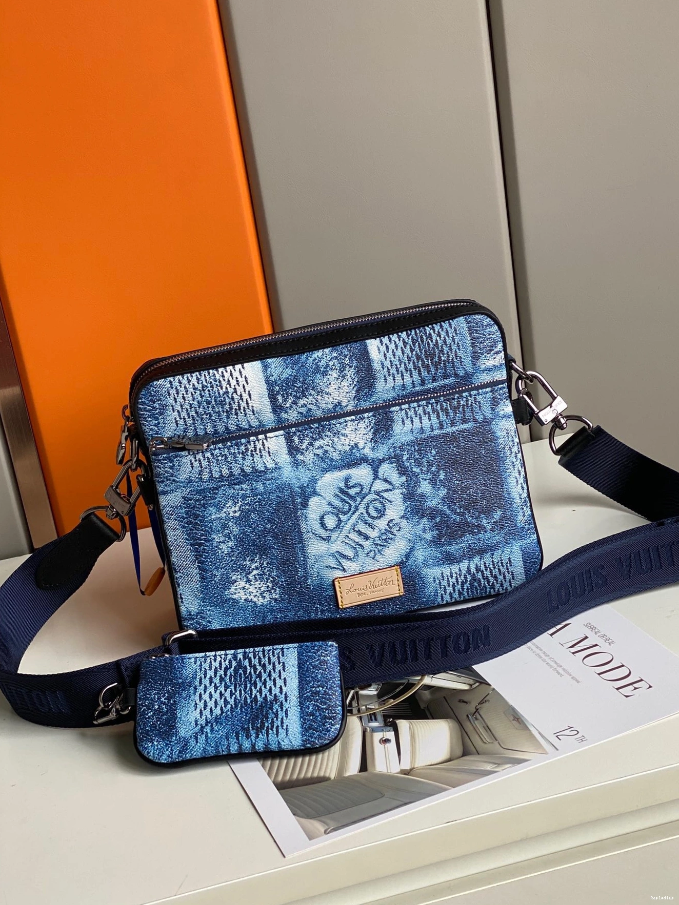 Fake Louis Bags VUITTON MESSENGER LOUIS TRIO 0724